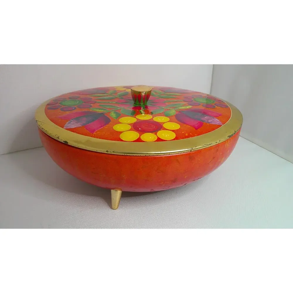 Vintage Mid Century Fricke & Nacke 1970's Dish